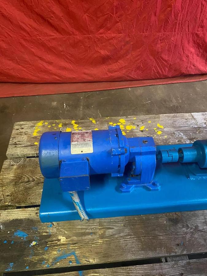 Used Centrifugal Motor Pump w/ Marathon 0.5HP, 1725 RPM, 3 Phase AC Motor