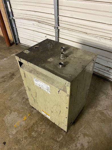 Used General Electric 9T23B3883, 45 KVA Transformer, 3 Phase, Type QL