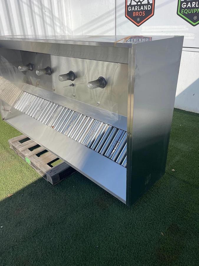 Used Captiveaire Systems 5424 ND-2, 9’6” Commercial Exhaust Hood - Stainless Steel