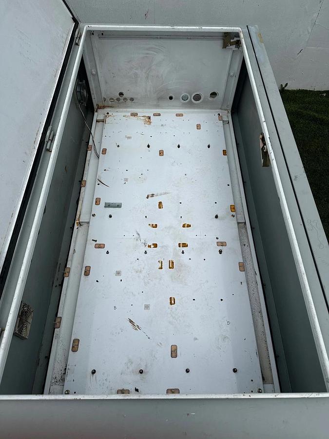 Used Hoffman A-MOD843924FTC Type 12 Industrial Control Panel Enclosure