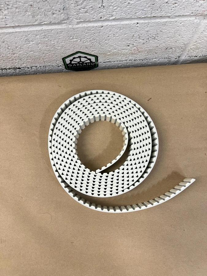 Used Timing Belt White width: 1-1/4” overall length: 13'