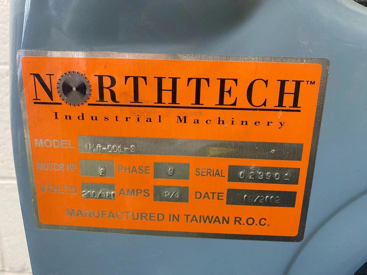Used NorthTech Industrial Machinery NT-001-3 Dust Collector 2HP 3 ph 230/460V 2/4A