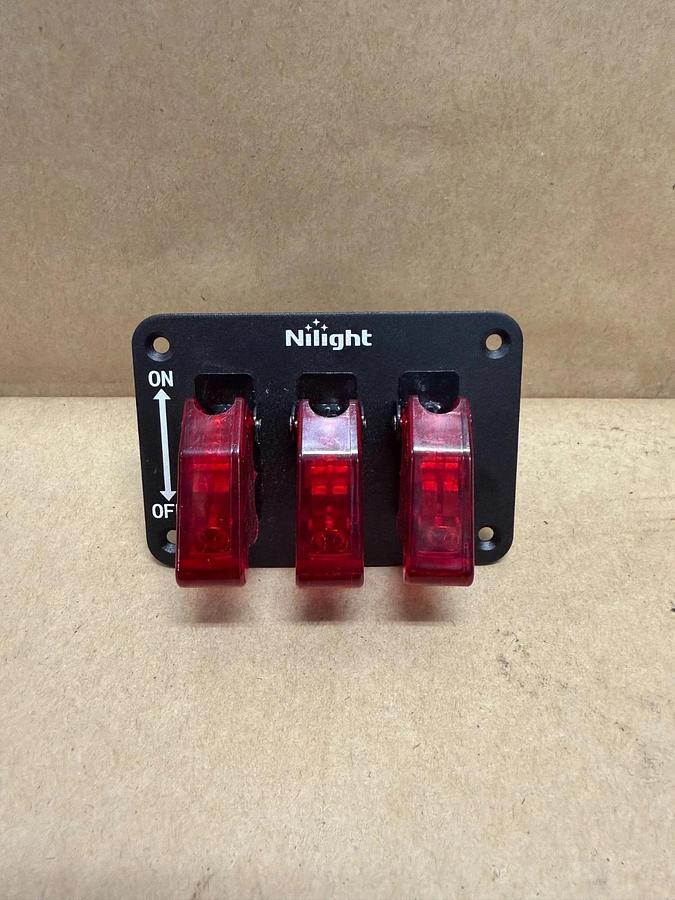 Nilight 3 Gang Toggle Switch *NEW*