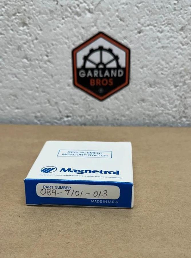 Used Magnetrol 089-7101-013 Replacement Mercury Switch *NEW*