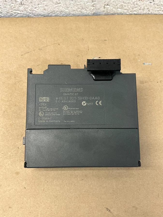 Used Siemens 6ES7 321-1BH10-0AA0 Digital Input Module