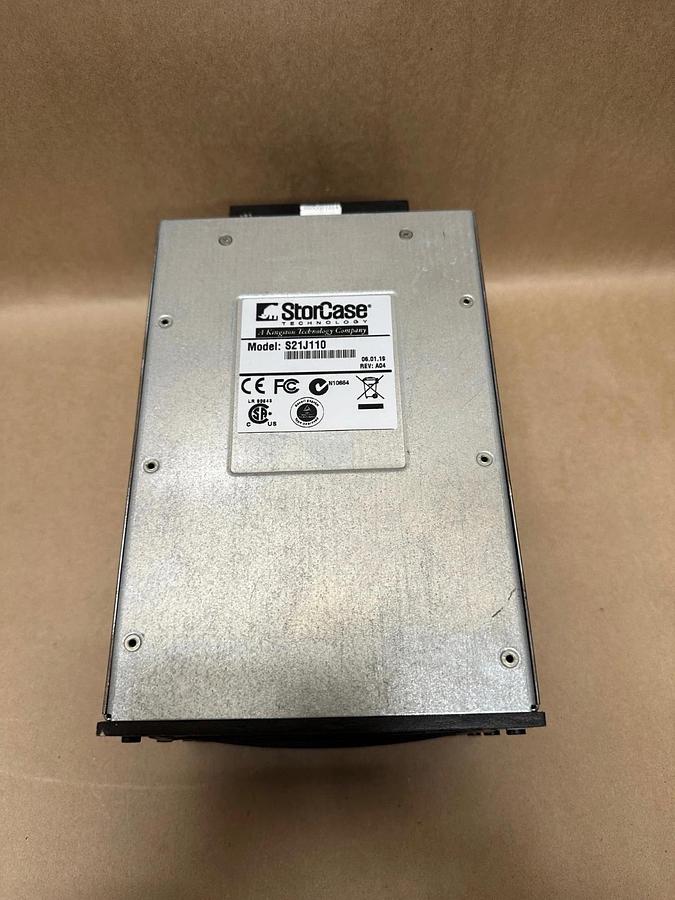 Used Storcase Technology S21J110 4 Bay Removable Drive Carrier