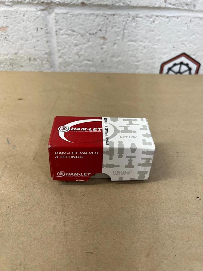 Used HAM-LET 769L SS 1/4 x 1/4 (5 Pcs.) Stainless Steel Fitting