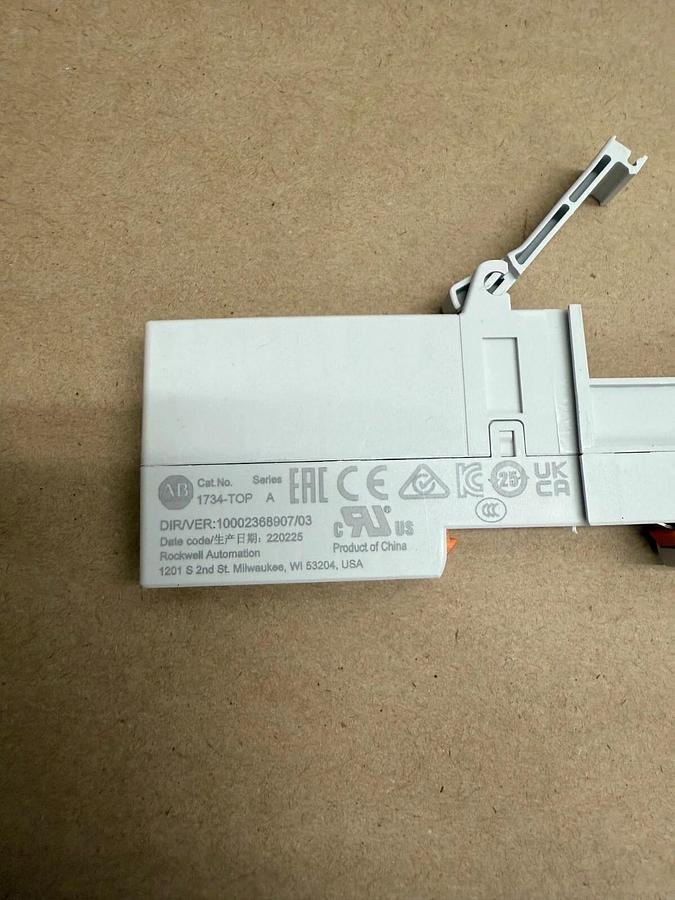 Used Allen-Bradley 1734-TOP Terminal Base, Series A