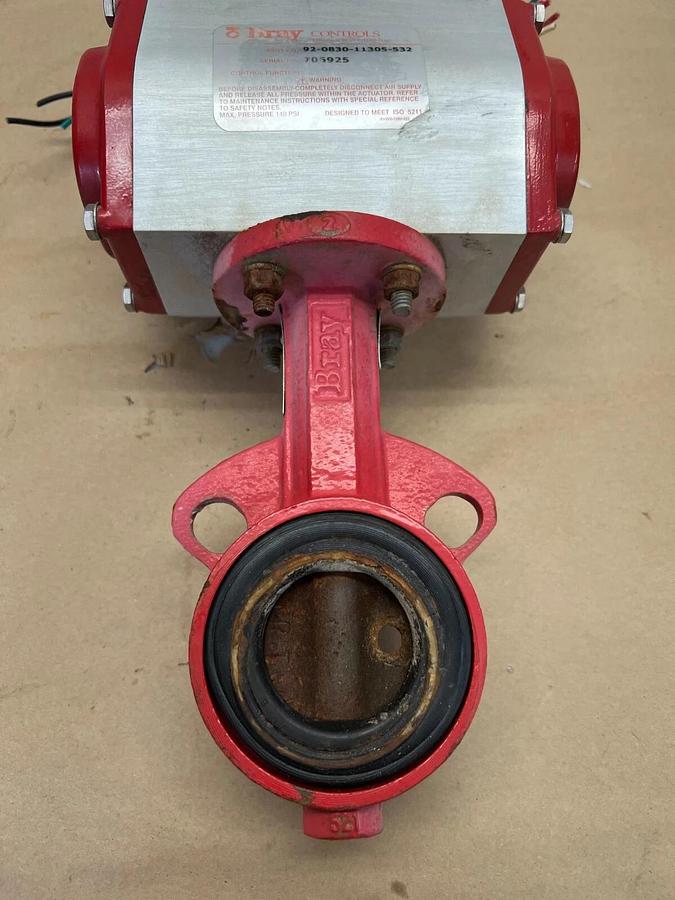 Used Bray Controls 92-0830-11305-532 Valve Actuator