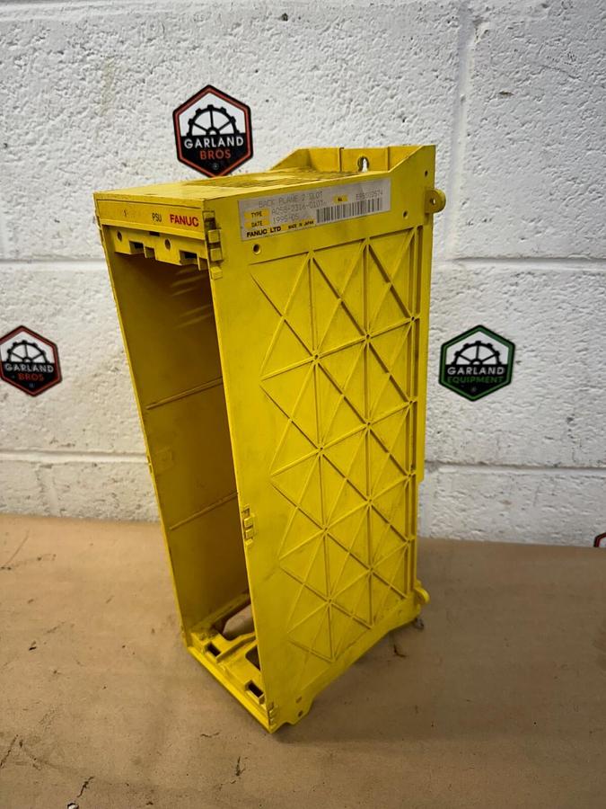 Used Fanuc A05B-2316-C107 Back Plane 2 Slot Control Chassis w/ Fan Unit