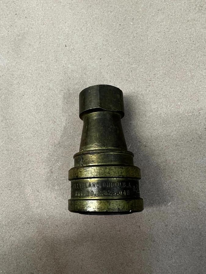 Used The Hansen MFG Co. Series 3-HK Brass Quick Connect Coupling