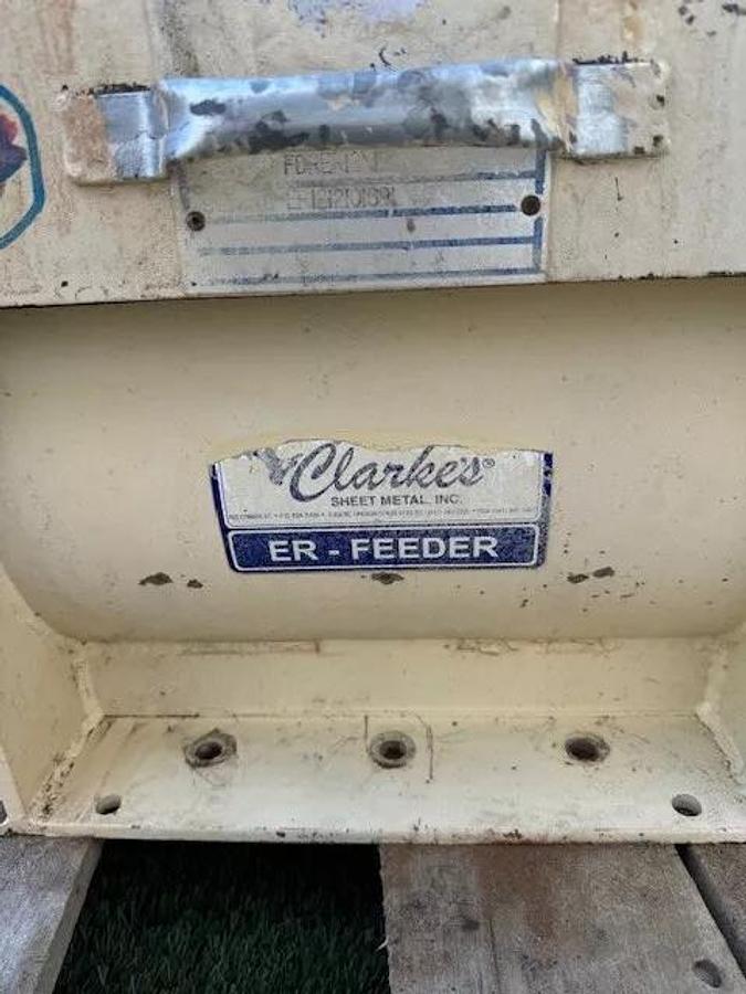 Used Clarke’s 12X12 Feeder FDRER12X12 Rotary Feeder