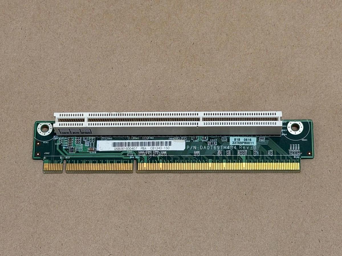 Used Intel PBA C81343-150 Interface Riser Circuit Board Card