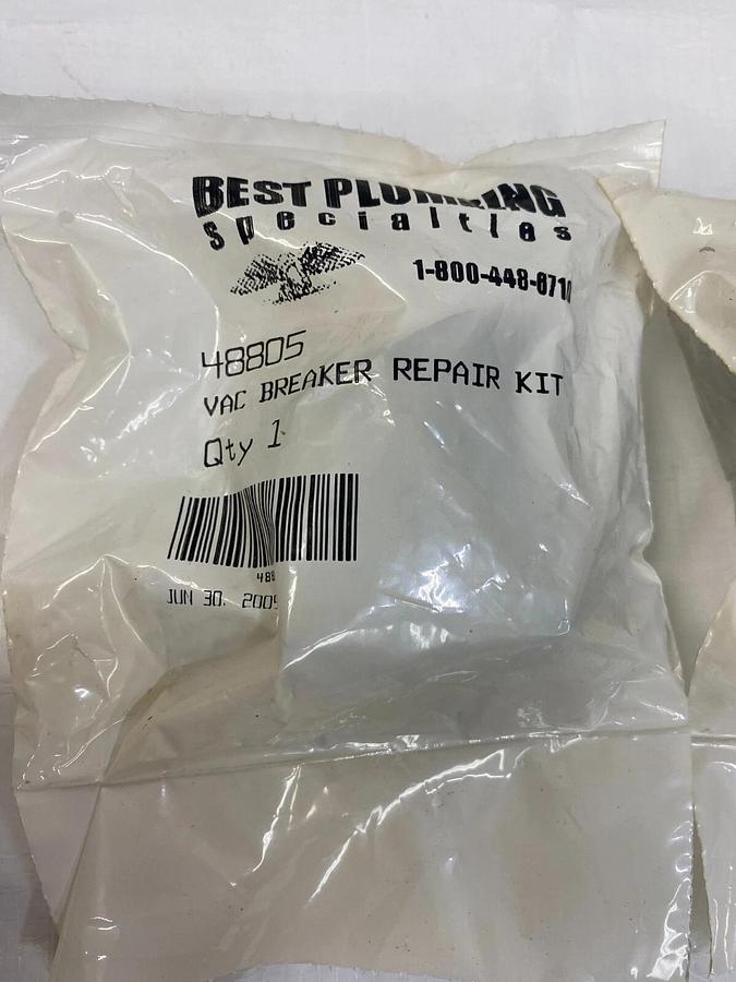 Used Best Plumbing Specialties 48805 VAC Breaker Repair Kit - Lot of 2