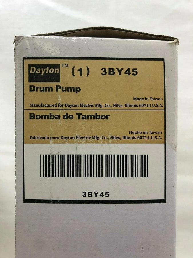 Dayton 3BY45 Hand Drum Pump