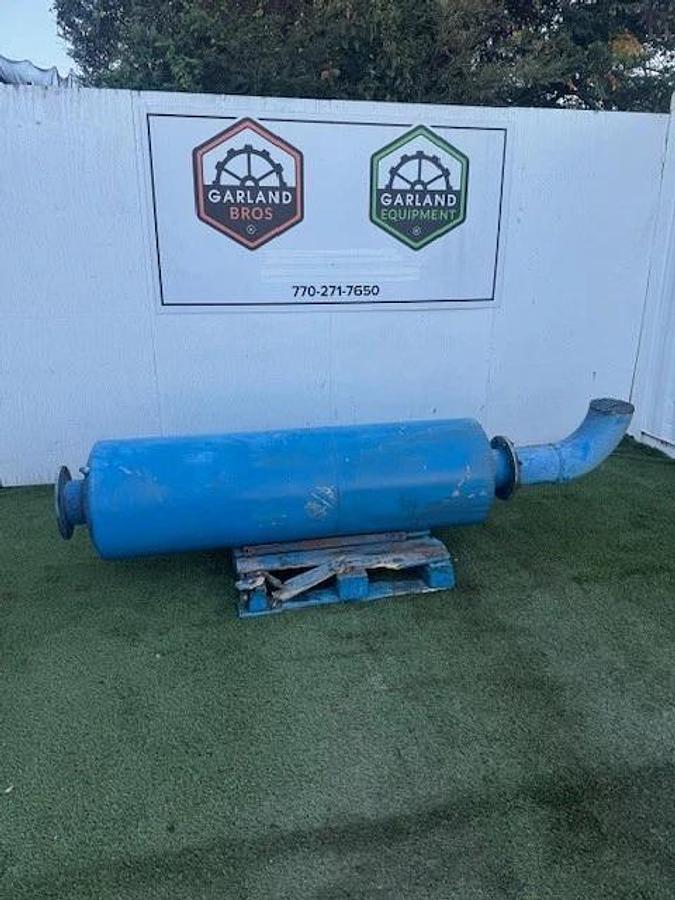 Used Industrial Silencer, 72”x24” Fan Silencer, 150 Gallon Tank, Dual 8” Outbores