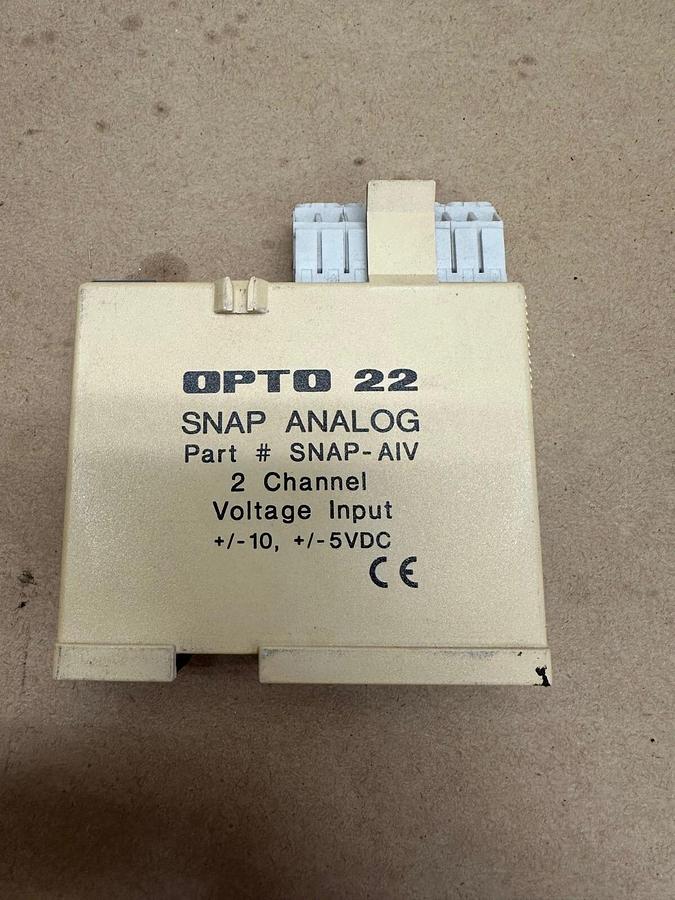 Used OPTO 22 SNAP-AIV 2 Channel Voltage Input