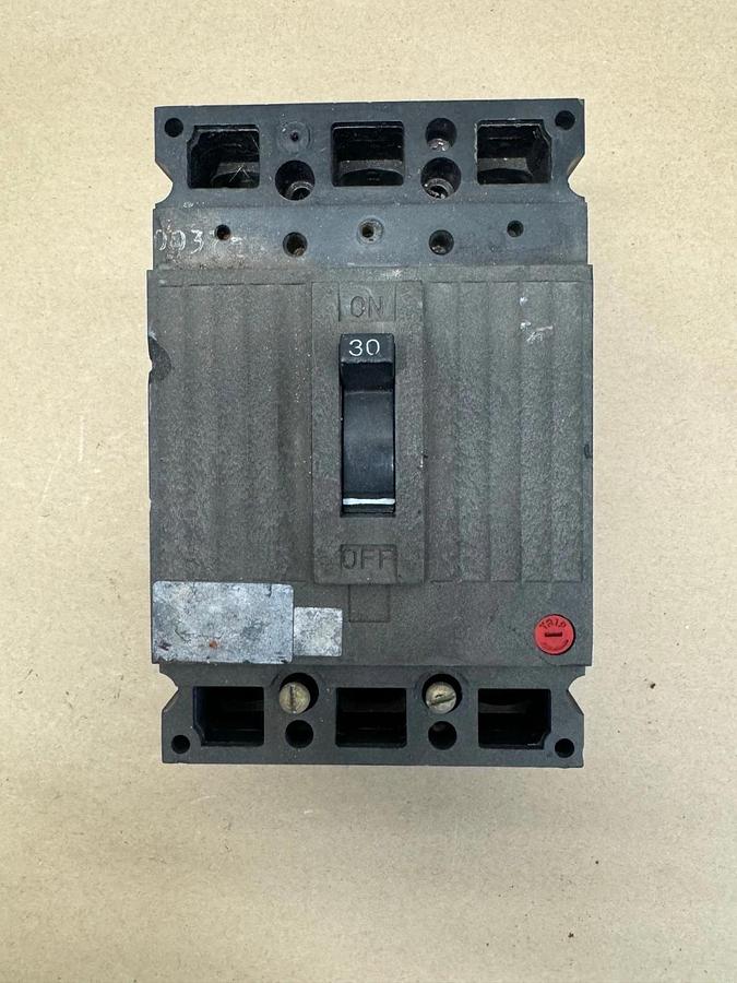 Used 30A Circuit Breakers, 3 Pole, Lot of 6