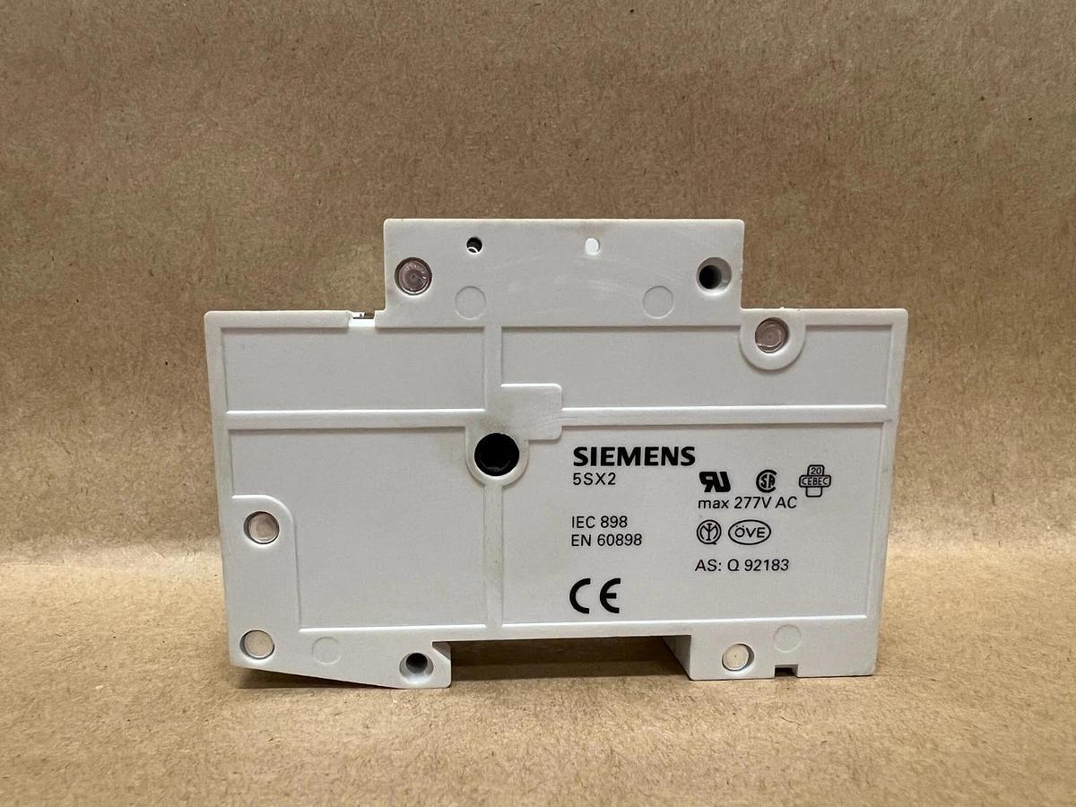 Used Siemens 5SX21 C2, 230/400V, Circuit Breaker - Lot of 2