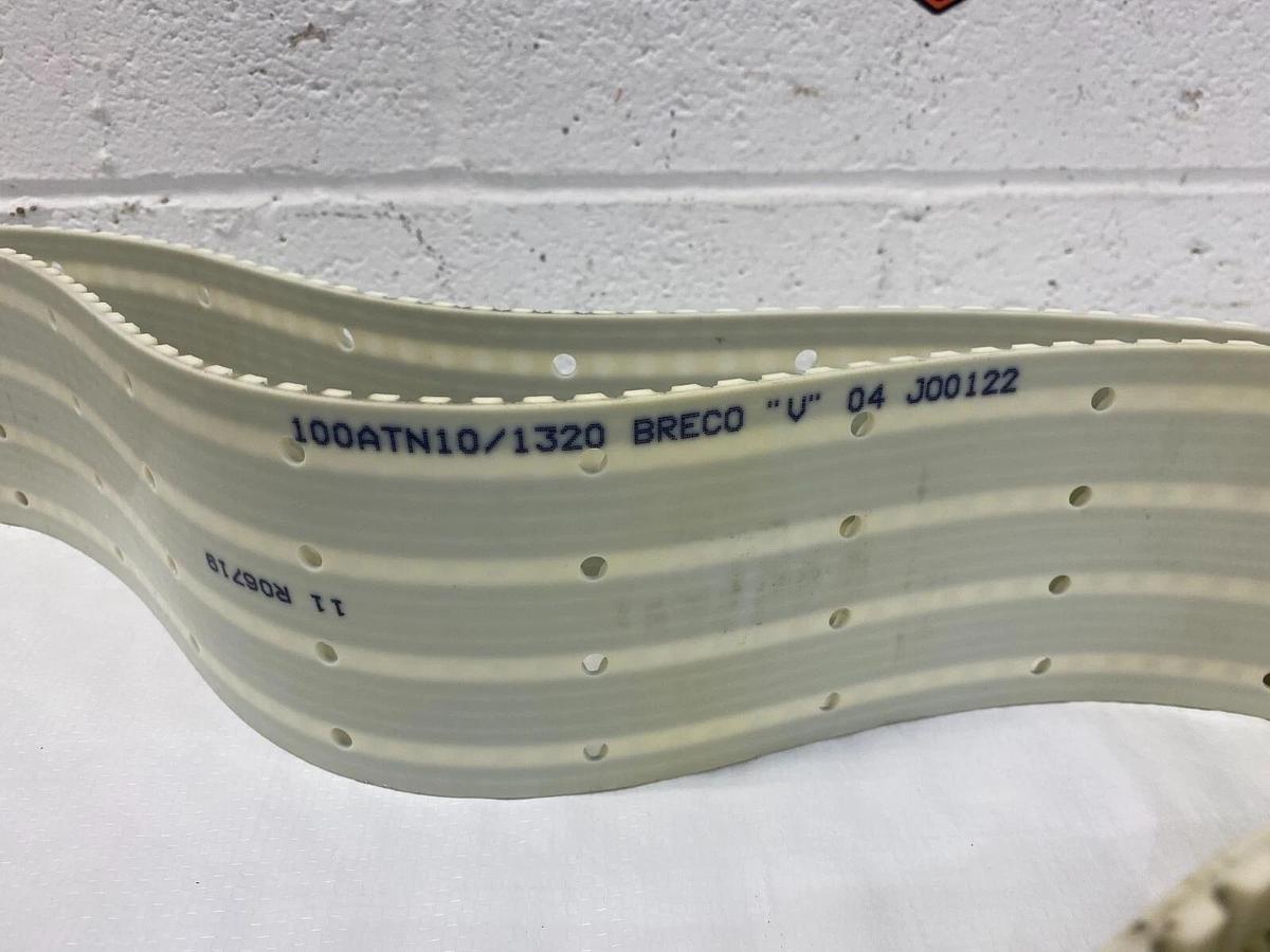 Used BRECOflex Polyurethane Timing Belt 100ATN10/1320