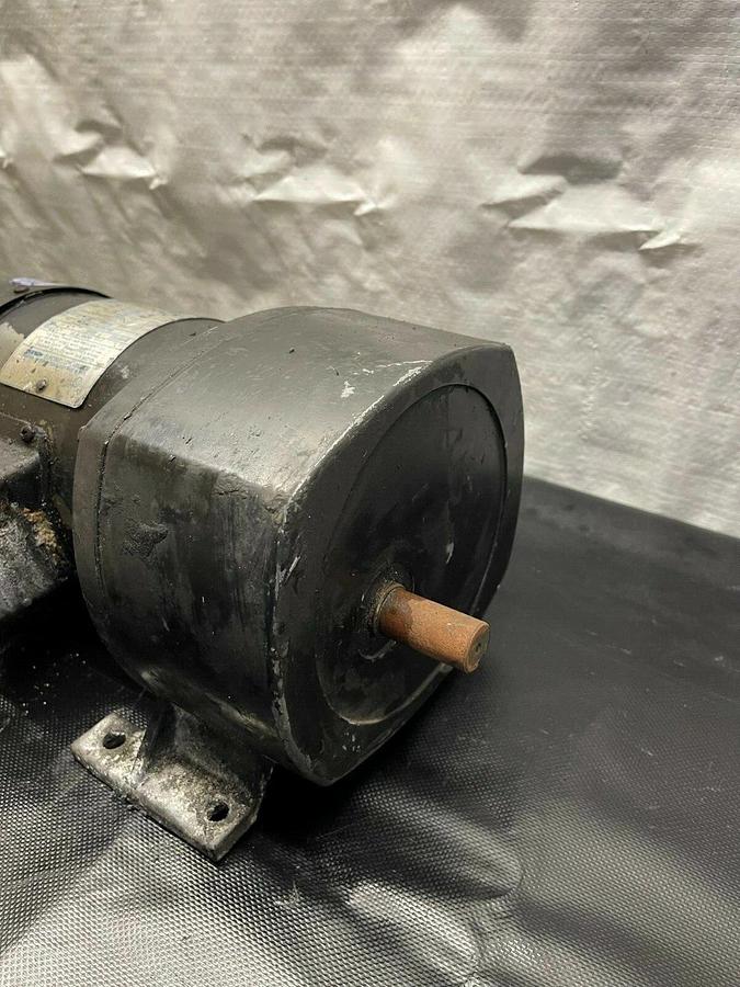 Used Leeson C4T17FZ57A, A.C. Gearmotor, 460 V, 60 Hz, 125 lbs of torque