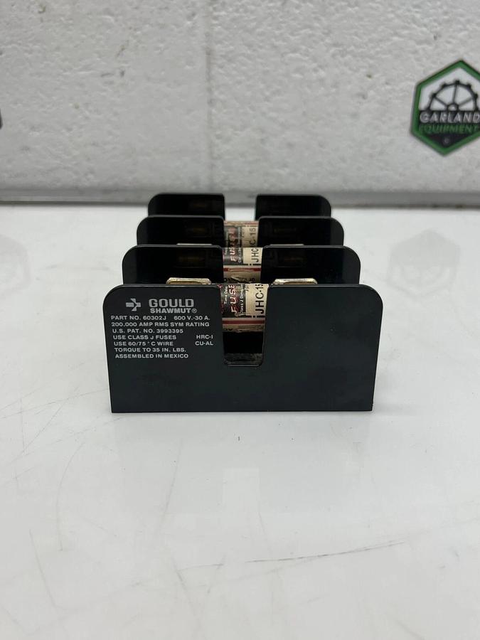 Gould Shawmut 60302J Hi-Cap JHC-15 Fuse w/ Fuse Holder