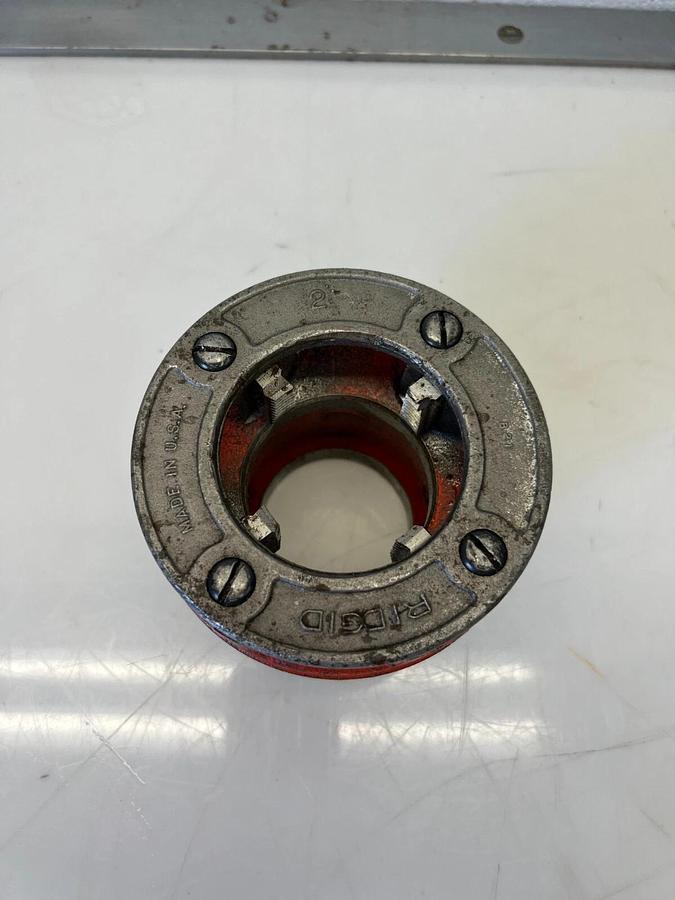 Used Ridgid B21 2” 12-R, NPT Die Head
