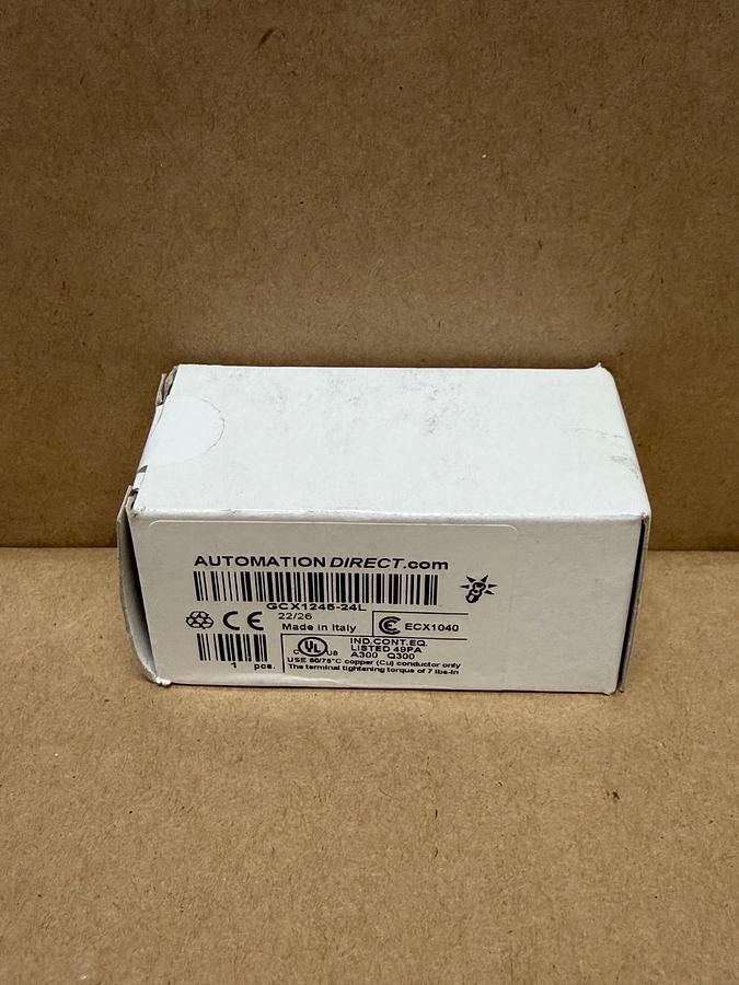 Used AutomationDirect GCX1245-24L 22mm, 2 Position, Selector Switch *FACTORY SEALED*