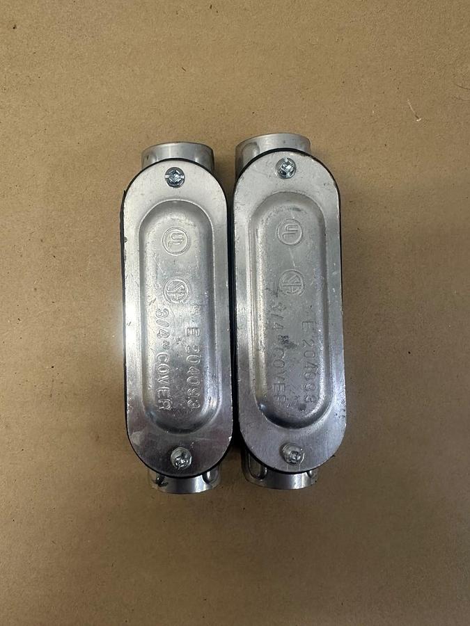 Used Halex Ridge E204093 3/4” C Conduit - Lot of 2