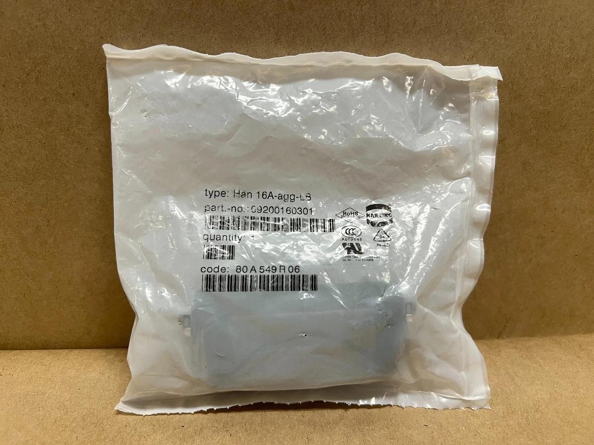 Used Harting Han 16A-agg-LB Plastic Bulkhead Mount - Lot of 10