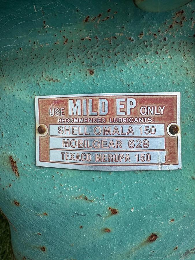 Used Sumitomo 1HS1870 SM Cyclo Reducer Ratio 17:1, Input: 20.6, 2” and 1-3/4" Shaft