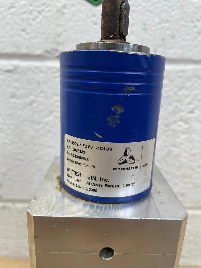 Used Siemens 1FK7033-4CF21-1DA1 Servo Motor w/ Wittenstien Gearbox