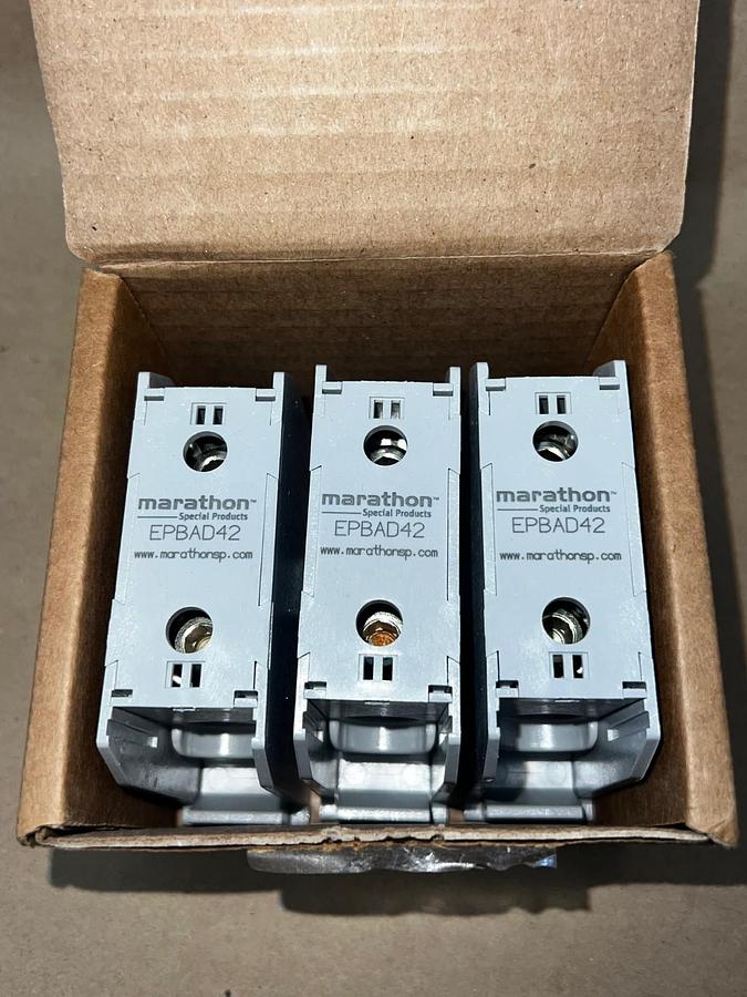 Used Marathon Special Products EPBAD42 Power Distribution Block (Qty 3) *NEW*