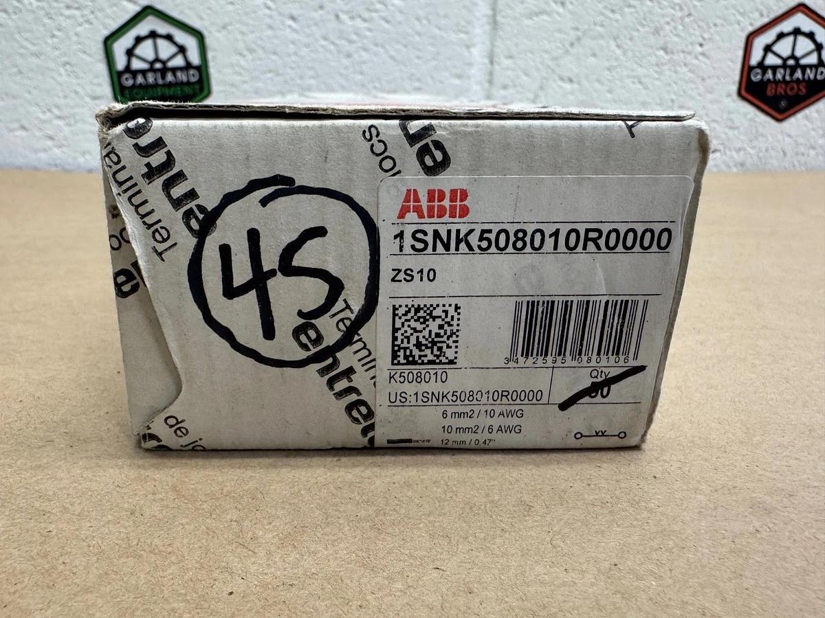 Used ABB 1SNK508010R0000 Terminal Blocks (Qty 45 Pcs) *NEW*