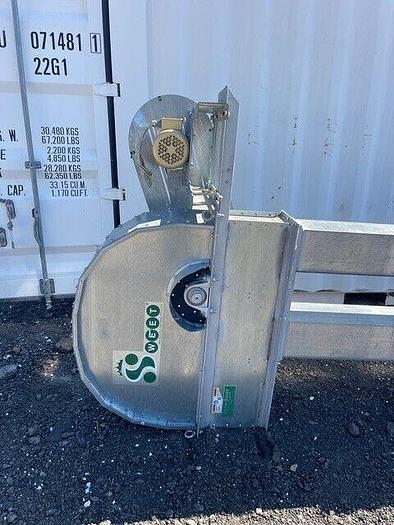 Used Sweet Mfg Co ATOM II Silver-Sweet Bucket Elevator, 6"x5" Perf Plastic Buckets