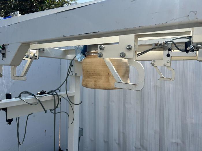 Used H&H Products Bulk Bag Fill Station, Load Cell, Avery Weightronix Digital ReadOut