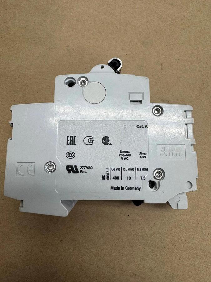 ABB S 202 K 2 A, 2 Pole Circuit Breaker *NEW*