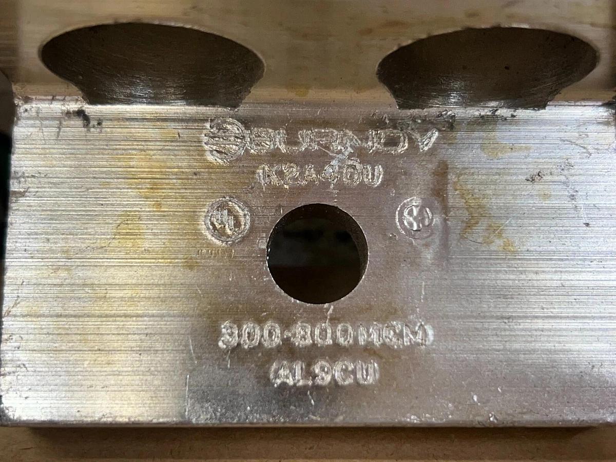 Used Burndy K2A40U 300.800MCM - Lot of 3