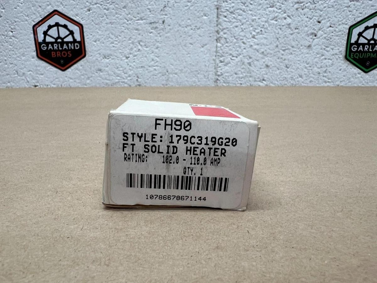 New - open box Cutler Hammer FH90 Solid Heater