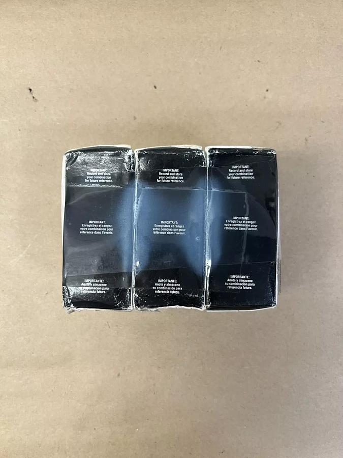 Used Master Lock Combination Lock Block Guard - Lot of 3