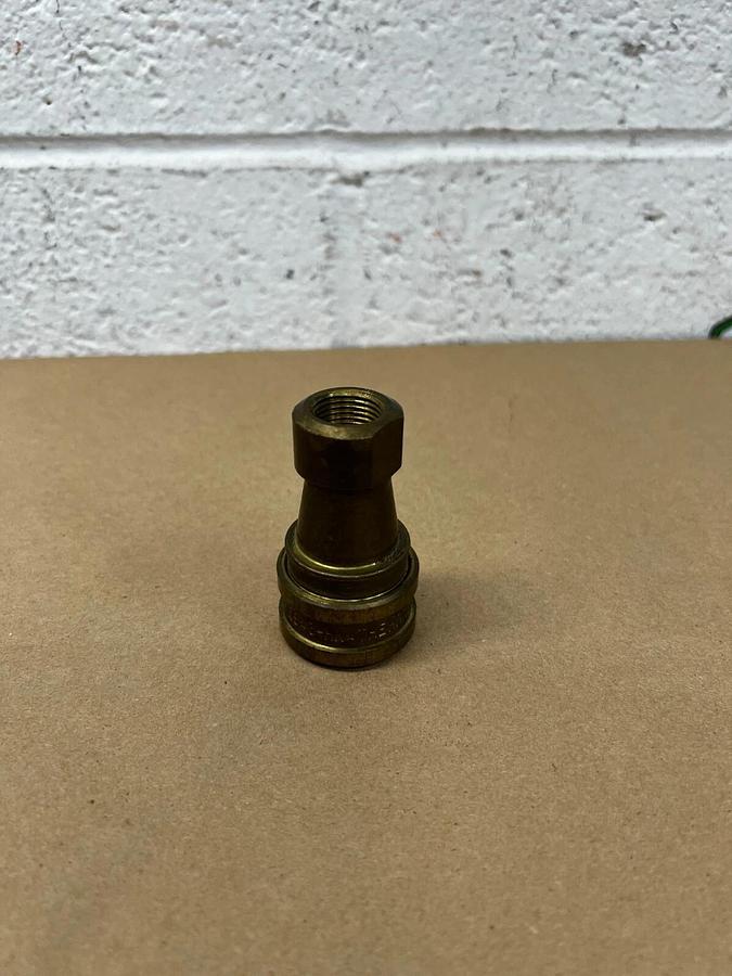 Used The Hansen MFG Co. Series 3-HK Brass Quick Connect Coupling