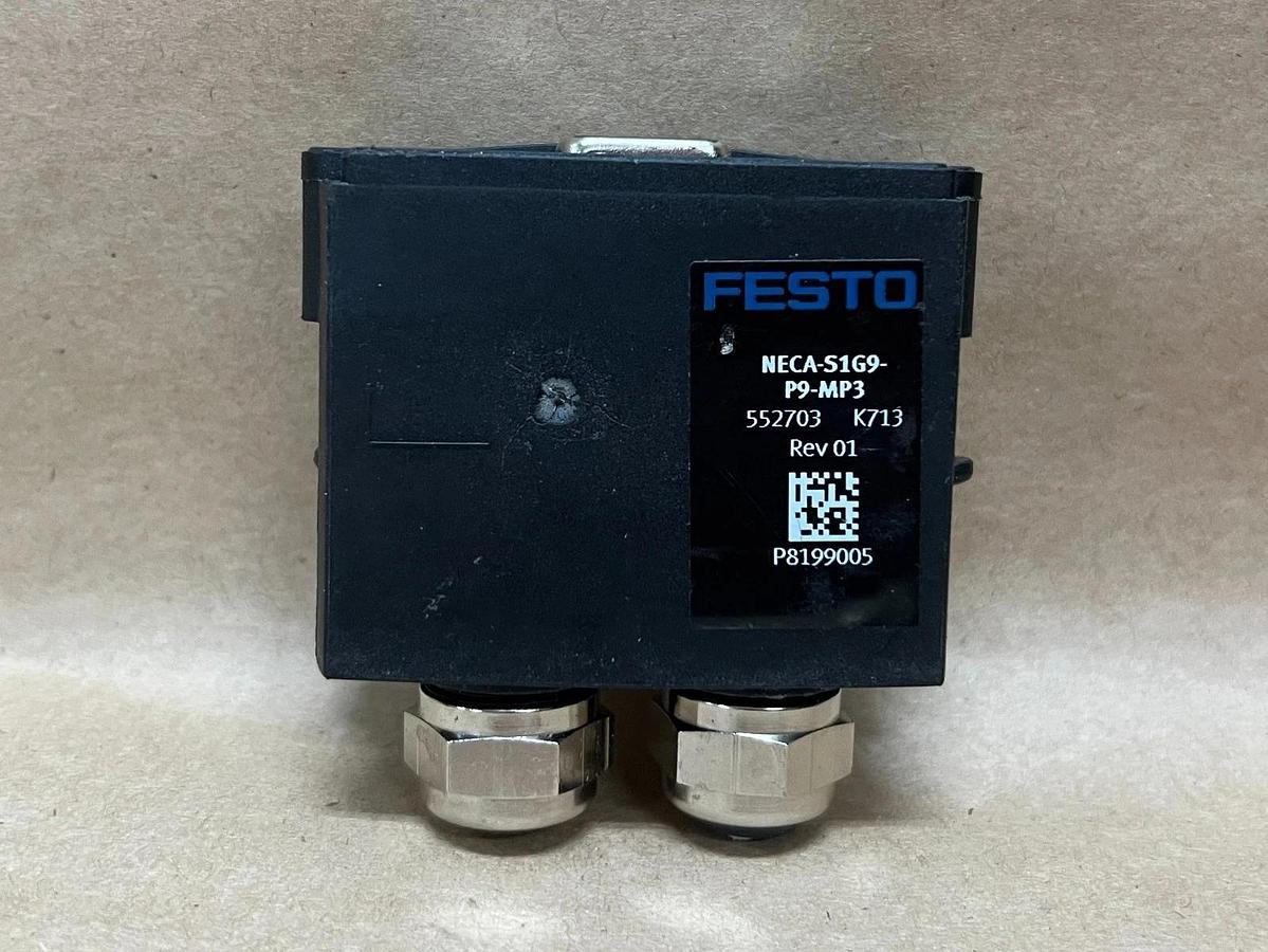 Used Festo NECA-S1G9-P9-MP3 Multi-Pin Plug Socket