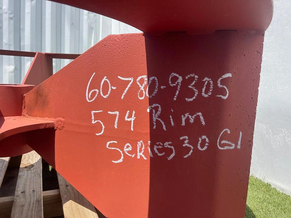 Used New York Blower Company Ser 30GI Fan Impeller, 574 RIM, Blade W: 20” D: 58"