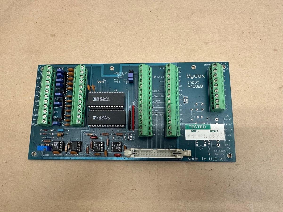 Used Mydax M1002B RTD Interface Board