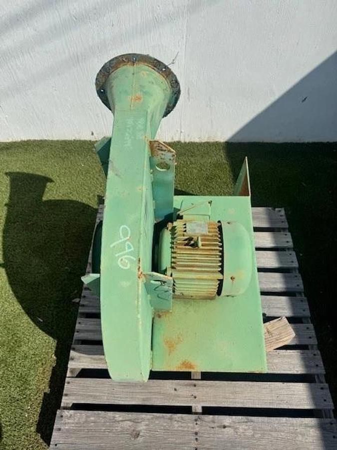 Used CEA-Carter Day Co 4A P CWTH 4, CW Top Horizontal Blower, 7.5 HP 3500RPM 230/460V