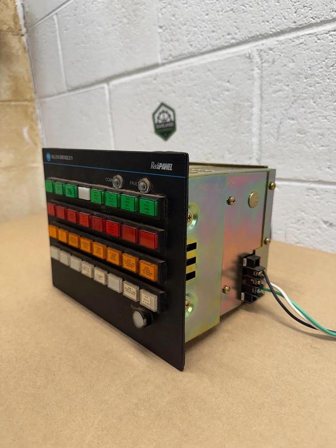 Used Allen-Bradley 2705-P11J1 Ser E, RediPanel, 120/240VAC Operator Interface