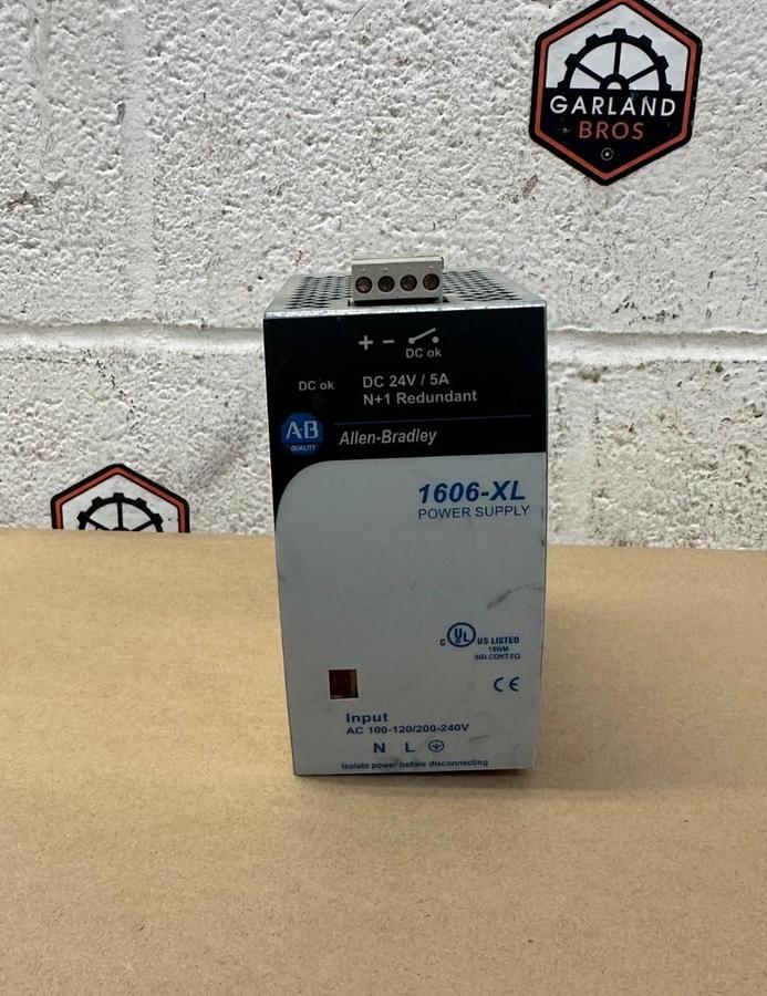 Used Allen Bradley 1606-XL120DR Power Supply