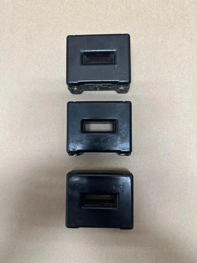 Used Allen Bradley X-241563 Current Transformer, Ratio 300/5 A - Lot of 3