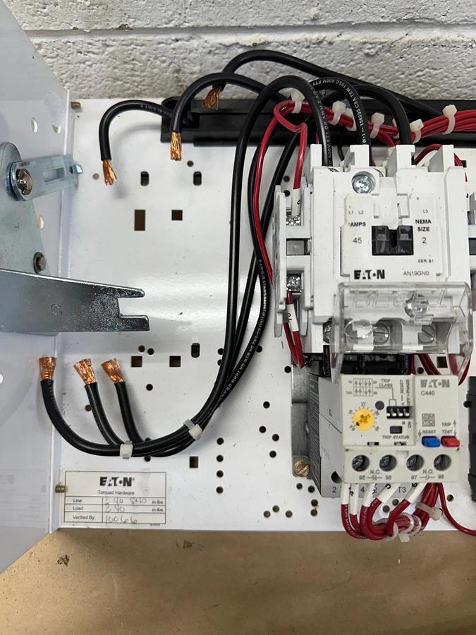 Eaton SAT0889847 MCC Bucket w/ C440 Relay & AN19GN0 NEMA Size 2 Starter *NEW*