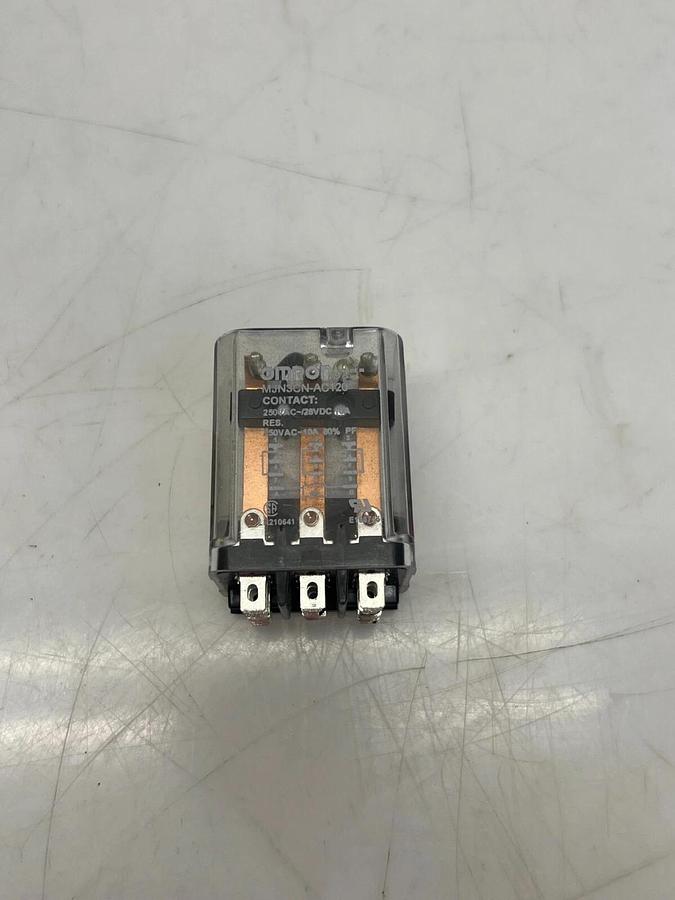 Used Omron MJN3CN-AC120 250VAC Relay
